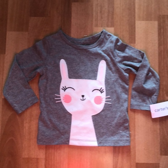 Carters baby girl pants and long sleeve set - Picture 3 of 3